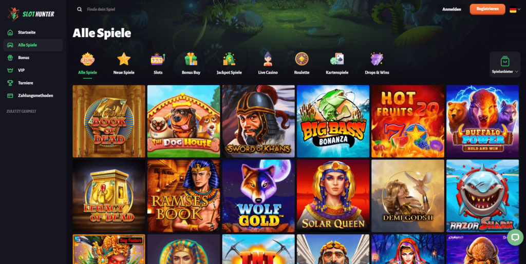 All Jeux Slot Hunter Casino